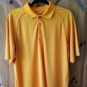 Slazenger Performance Golf POLO SHIRT, Bundle of 2, Orange, Medium, VG condition